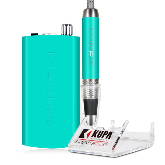 Kupa Passport Manipro Nail File Drill TEAL LIMITED Set-Beauty Zone Nail Supply