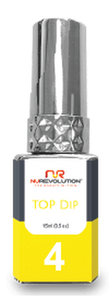 Nurevolution Dip Powder Liquid No. 4 Top Dip 15ml-Beauty Zone Nail Supply