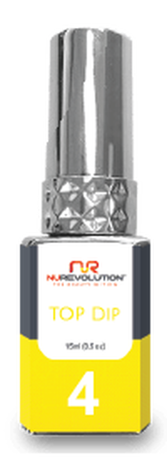 Nurevolution Dip Powder Liquid No. 4 Top Dip 15ml-Beauty Zone Nail Supply