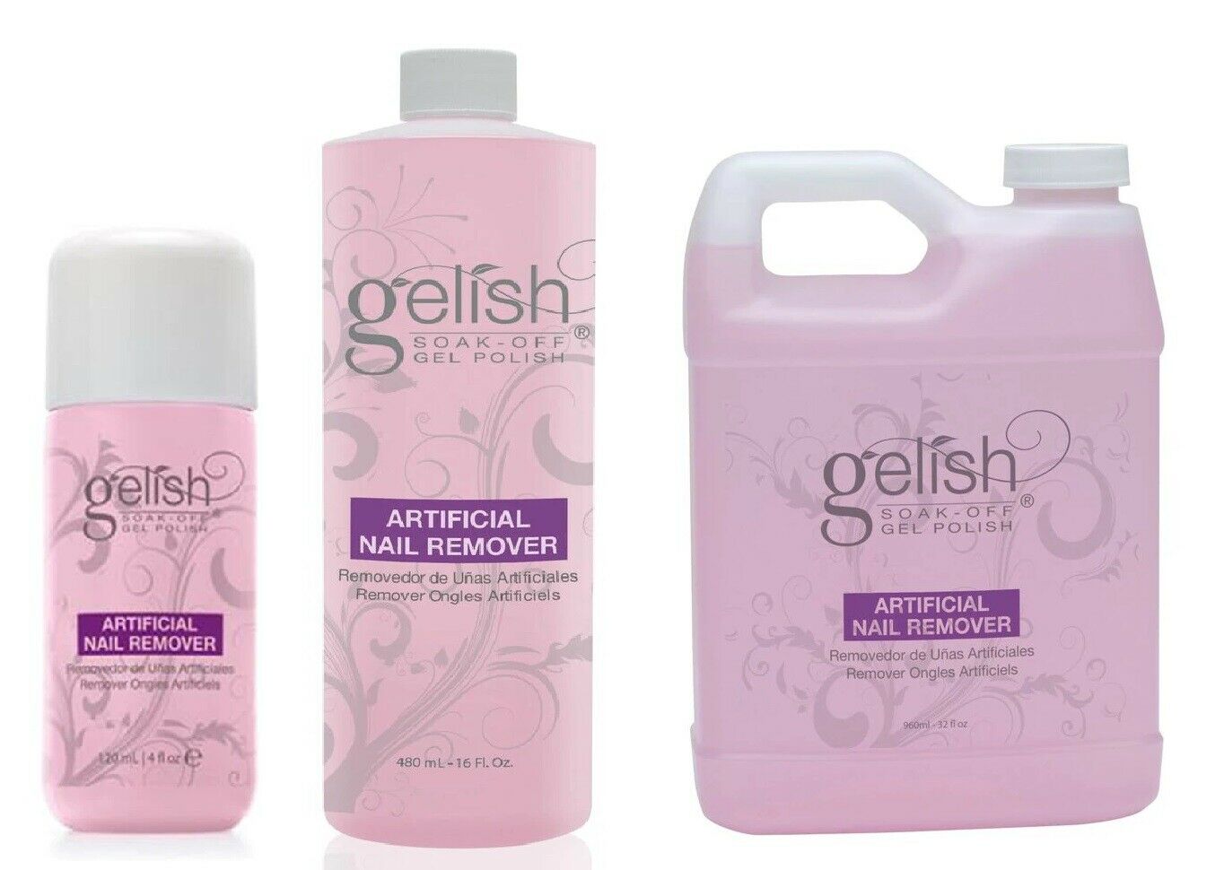 Harmony Gelish Artificial Nail Remover [4/16/32 Fl. Oz.] **Pick Your Sizes**