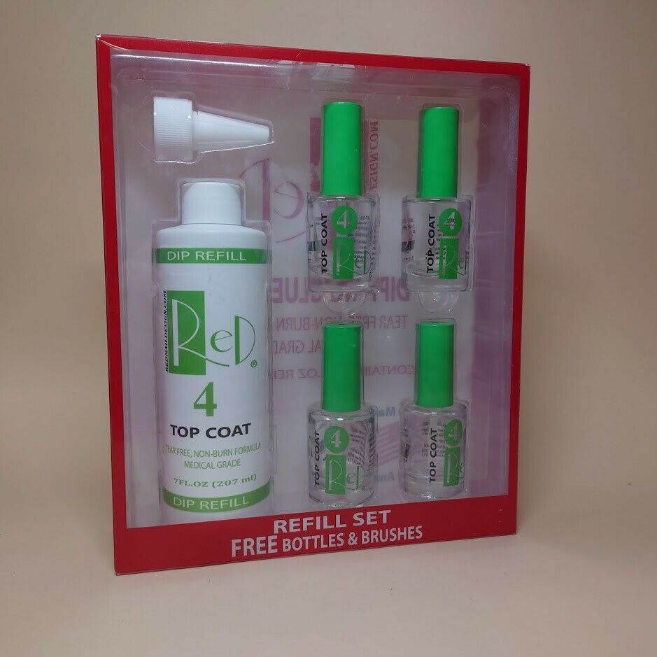 RED Dipping Essential Liquid [Base/Activator/Top] 0.5 Fl Oz **Pick Your Bottle**