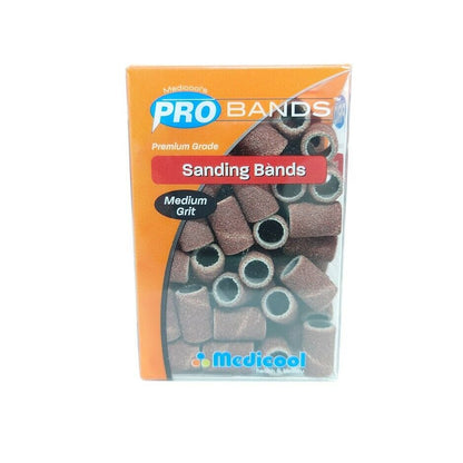 Medicool Pro Bands Acrylic/ Gel Sanding Band [Fine/Medium/Coarse] R/W *Pick Any*