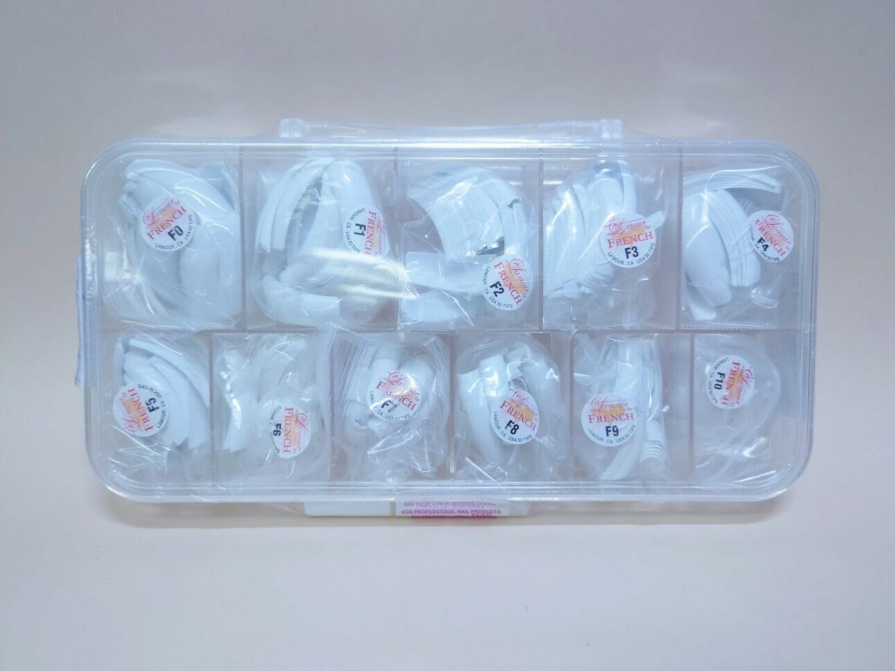 Lamour Tip Box Fake Nails Tip (Natural/French/Clear) **Pick Any**