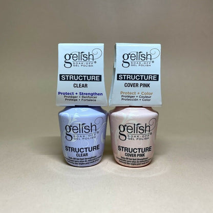 Harmony Gelish Brush On Structure Gel 0.5 fl. oz. [Clear/Cover/Translucent]