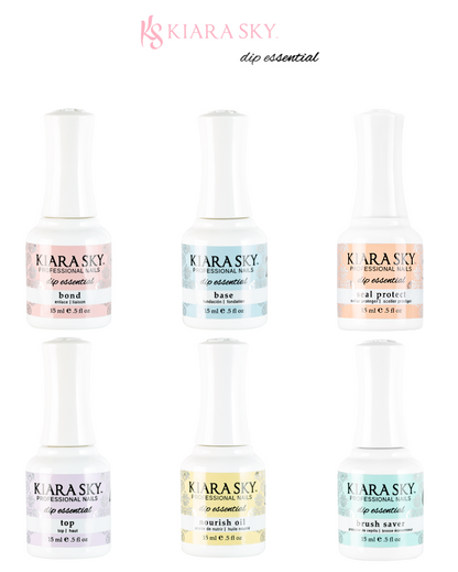 Kiara Sky Dip Powder Essential Liquids 0.5 Fl Oz **Pick your Bottles**