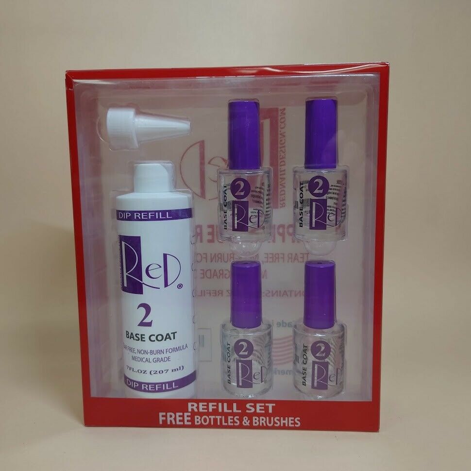 RED Dipping Essential Liquid [Base/Activator/Top] 0.5 Fl Oz **Pick Your Bottle**