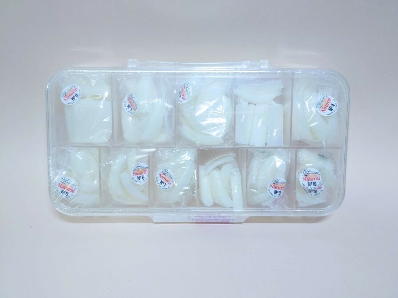 Lamour Tip Box Fake Nails Tip (Natural/French/Clear) **Pick Any**