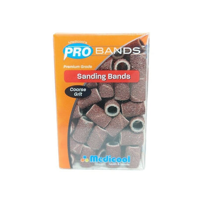 Medicool Pro Bands Acrylic/ Gel Sanding Band [Fine/Medium/Coarse] R/W *Pick Any*