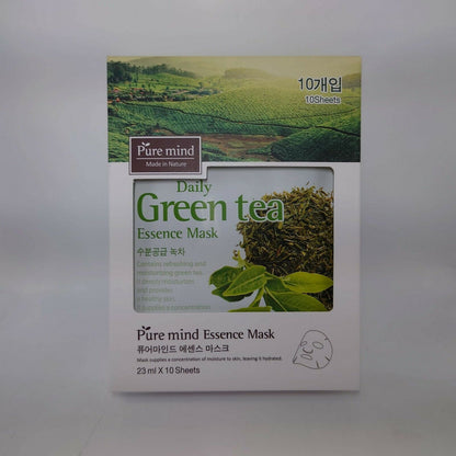 Pure Mind - Korea Essence Mask 23ml [Box of 10 Sheets] **Pick Your Flavors**