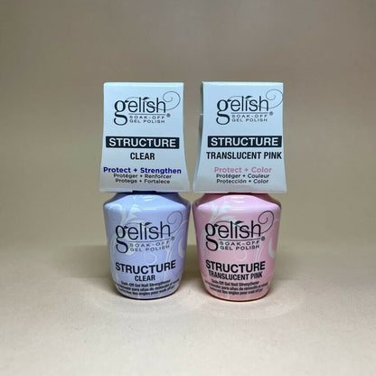 Harmony Gelish Brush On Structure Gel 0.5 fl. oz. [Clear/Cover/Translucent]