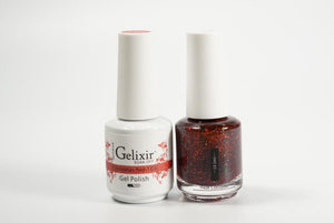 Gelixir Duo Gel & Lacquer Christmas Red 1 PK #103-Beauty Zone Nail Supply
