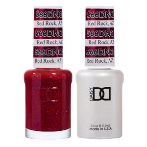 DND Duo Gel & Lacquer Red Rock #566-Beauty Zone Nail Supply