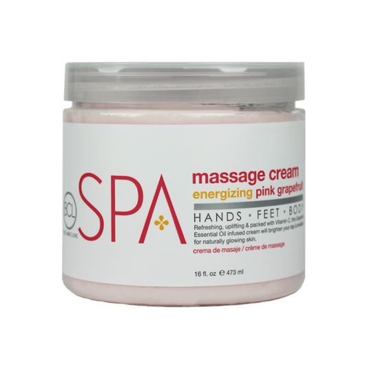 BCL SPA Massage Cream Pink Grapefruit 16oz-Beauty Zone Nail Supply