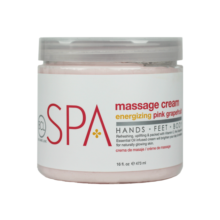 BCL SPA Massage Cream Pink Grapefruit 16oz-Beauty Zone Nail Supply