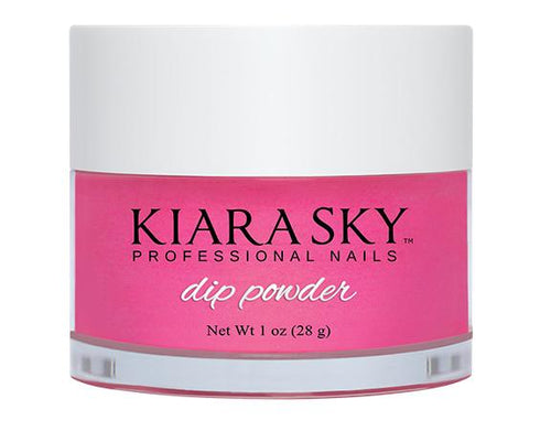 Kiara Sky Dip Powder -D453 Back To The Fuchsia-Beauty Zone Nail Supply