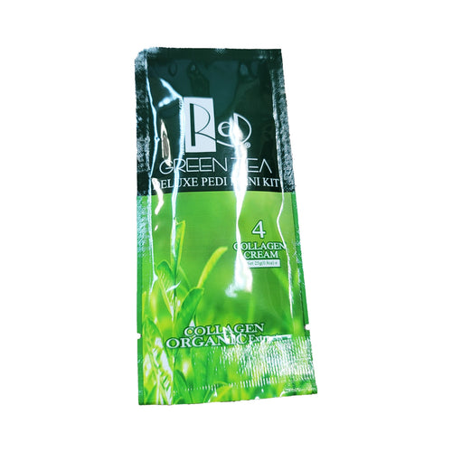 Red Manicure Pedicure Spa Step 4 Green Tea Lotion-Beauty Zone Nail Supply