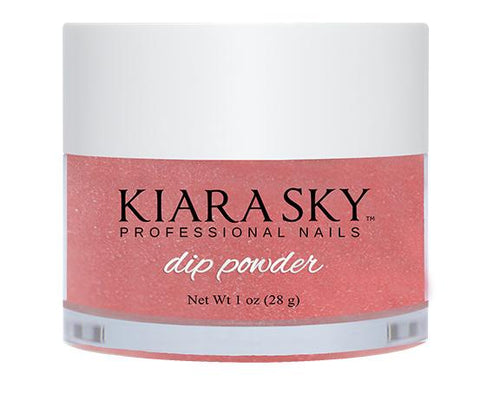 Kiara Sky Dip Powder -D419 Cocoa Coral-Beauty Zone Nail Supply