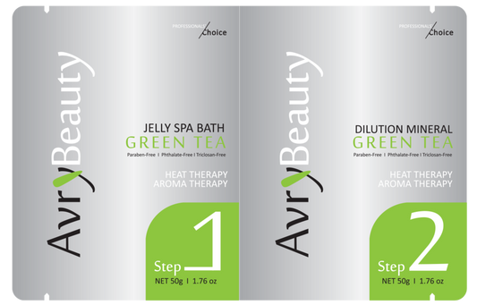 Avrybeauty Jelly Spa Pedi Bath - Green Tea BOX 30 SET-Beauty Zone Nail Supply