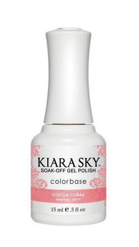 Kiara Sky Gel -G419 Cocoa Coral-Beauty Zone Nail Supply
