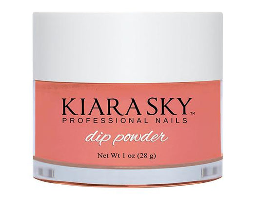 Kiara Sky Dip Powder -D542 Twizzly Tangerine-Beauty Zone Nail Supply