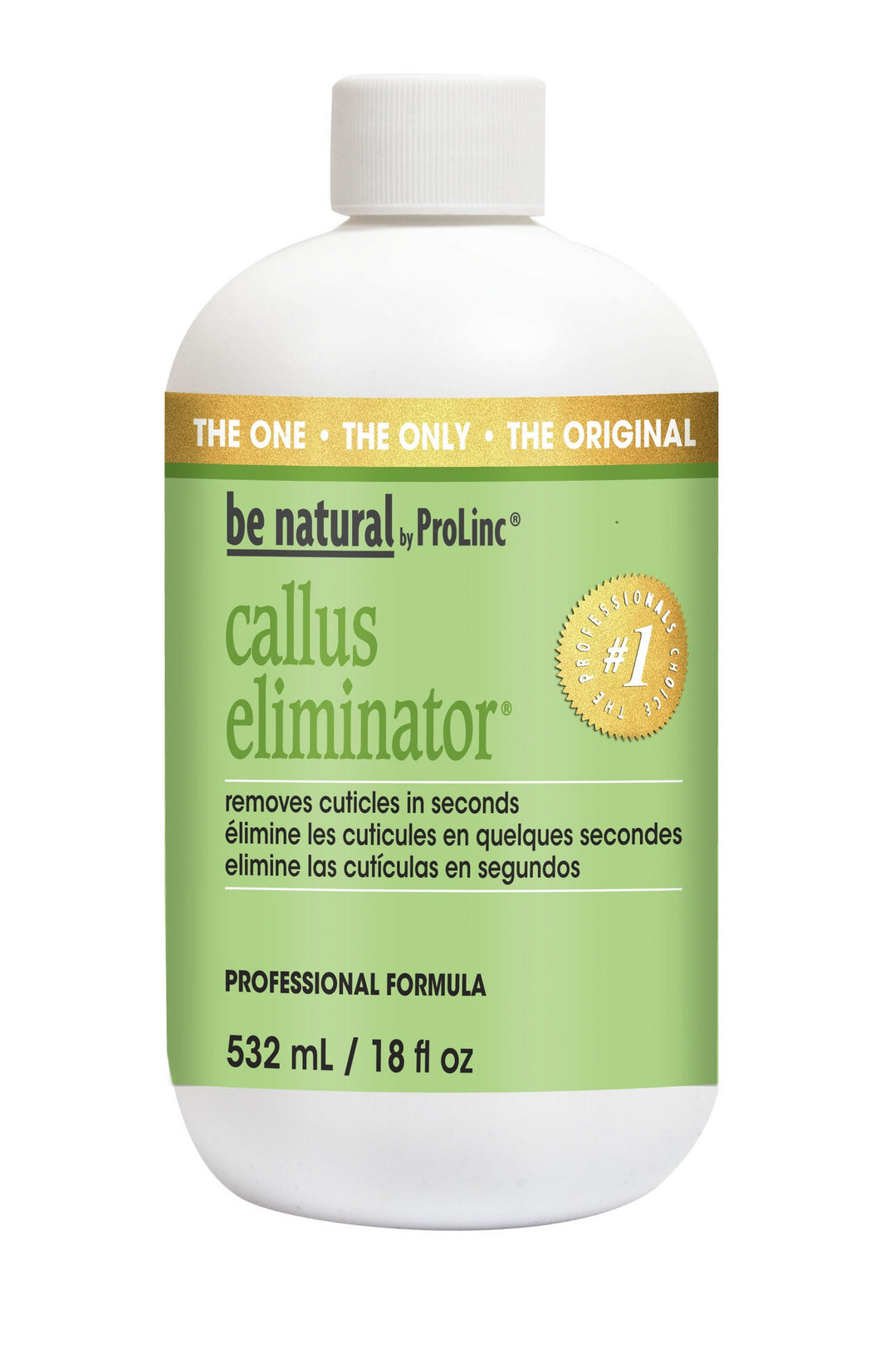 Be Natural Callus Eliminator 18 oz-Beauty Zone Nail Supply