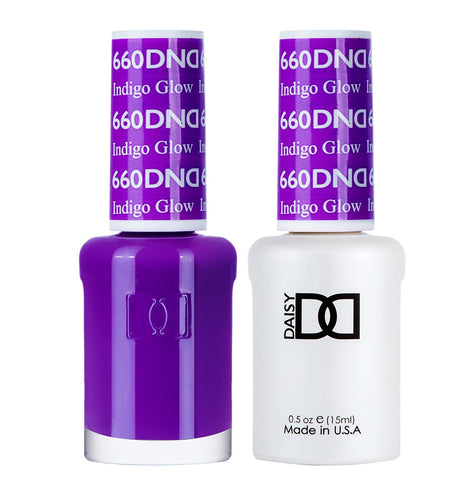 DND Duo Gel & Lacquer Indigo Glow #660-Beauty Zone Nail Supply