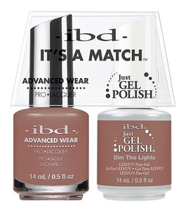 ibd Advanced Wear Color Duo Dim the Lights 1 PK-Beauty Zone Nail Supply