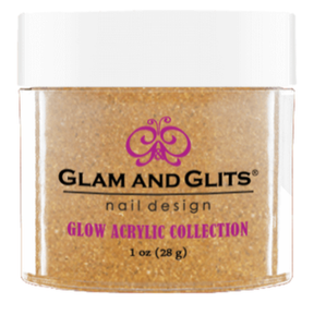 Glam & Glits Glow Acrylic (Cream) 1 oz Ignite - GL2022-Beauty Zone Nail Supply