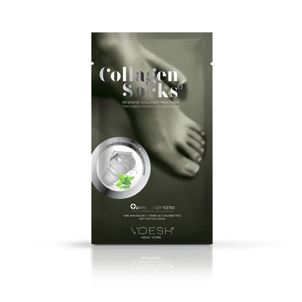 Voesh Socks Collagen With Peppermint Vegan Box 100 Pair VFM212PEP