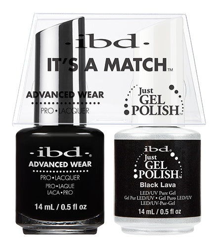 ibd Advanced Wear Color Duo Black Lava 1 PK-Beauty Zone Nail Supply