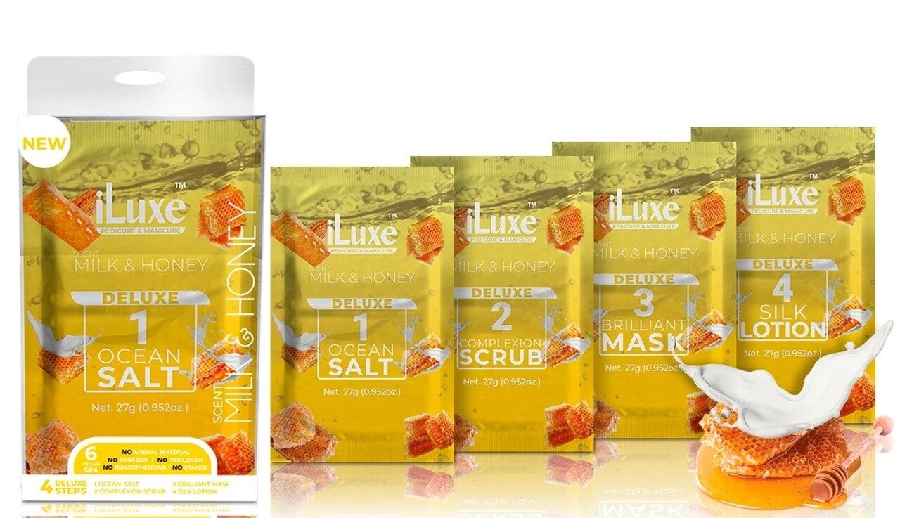 Iluxe Deluxe Pedicure 4 In 1 box 50 pack