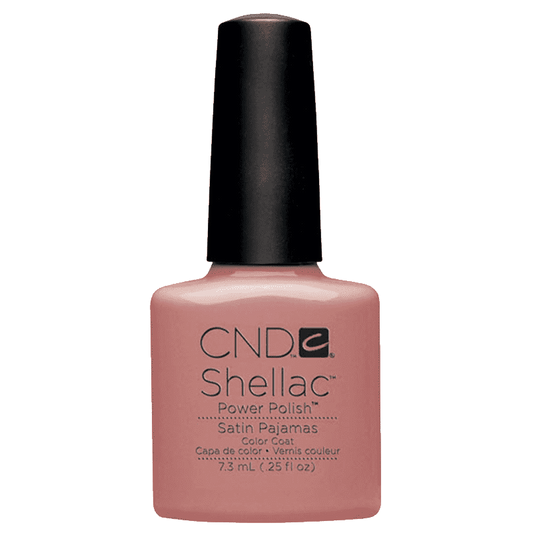 Cnd Shellac Satin Pajamas .25 Fl Oz-Beauty Zone Nail Supply