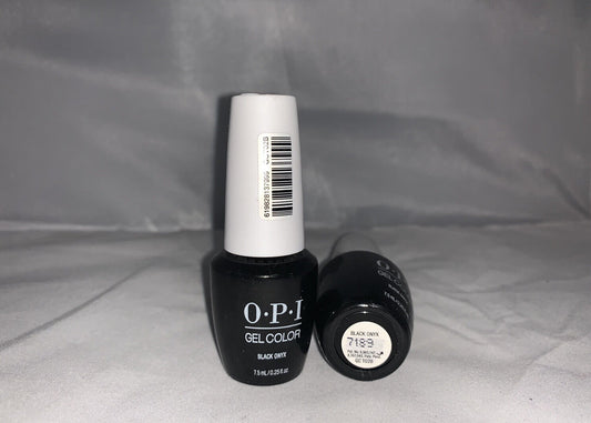 OPI GelColor Mini Black Onyx 0.25 oz #GCT02B