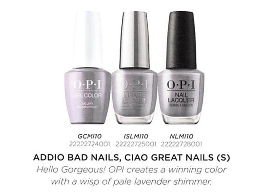 OPI Muse of Milan - Nail Lacquer -Addio Bad Nails, Ciao Great Nails #NLMI10-Beauty Zone Nail Supply