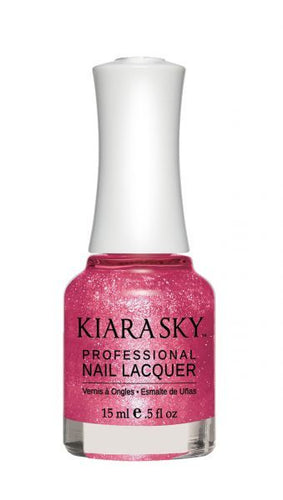 Kiara Sky Lacquer -N422 Pink Lipstick-Beauty Zone Nail Supply