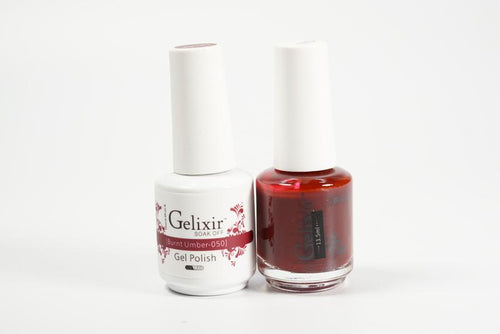 Gelixir Duo Gel & Lacquer Burnt Umber 1 PK #050-Beauty Zone Nail Supply