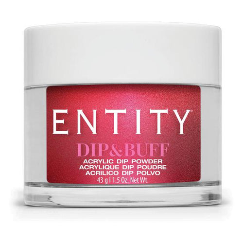 Entity Dip & Buff Red Rum Rouge 43 G | 1.5 Oz.#696-Beauty Zone Nail Supply