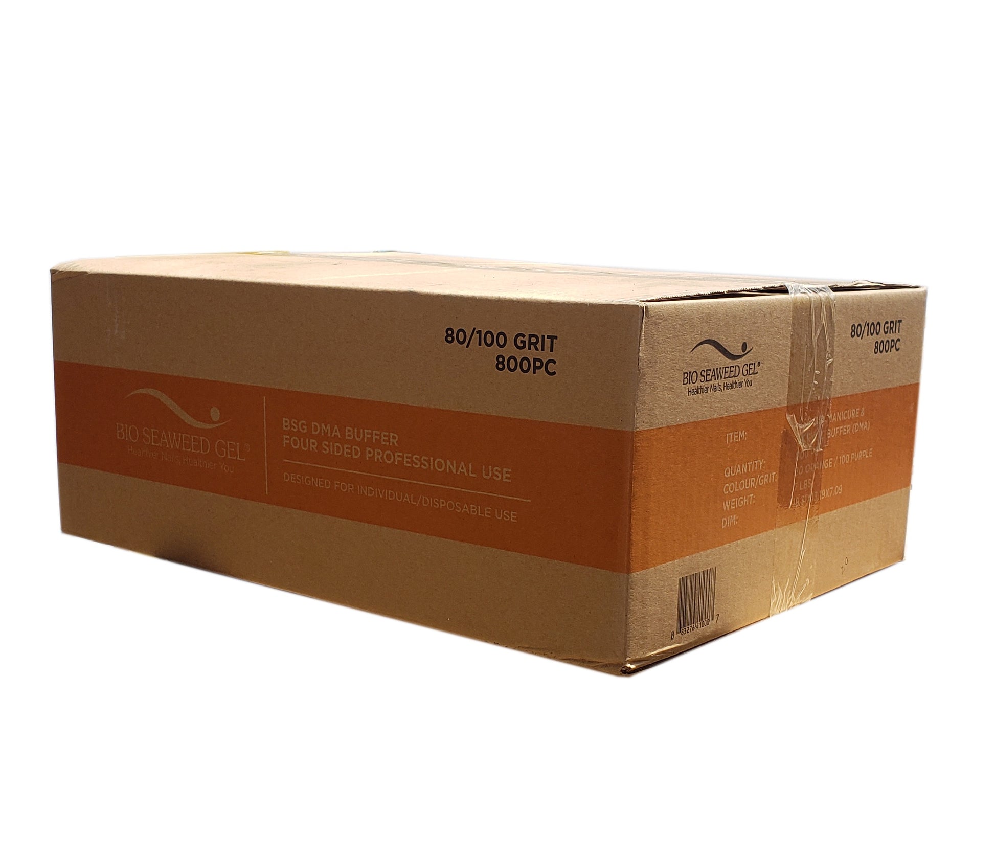 Bio seaweed Buffer purple orange-Beauty Zone Nail Supply