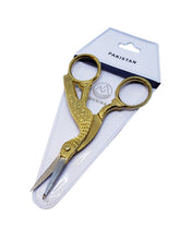 Load image into Gallery viewer, Monika Stork Scissors Gold Plated 4&quot;-Beauty Zone Nail Supply
