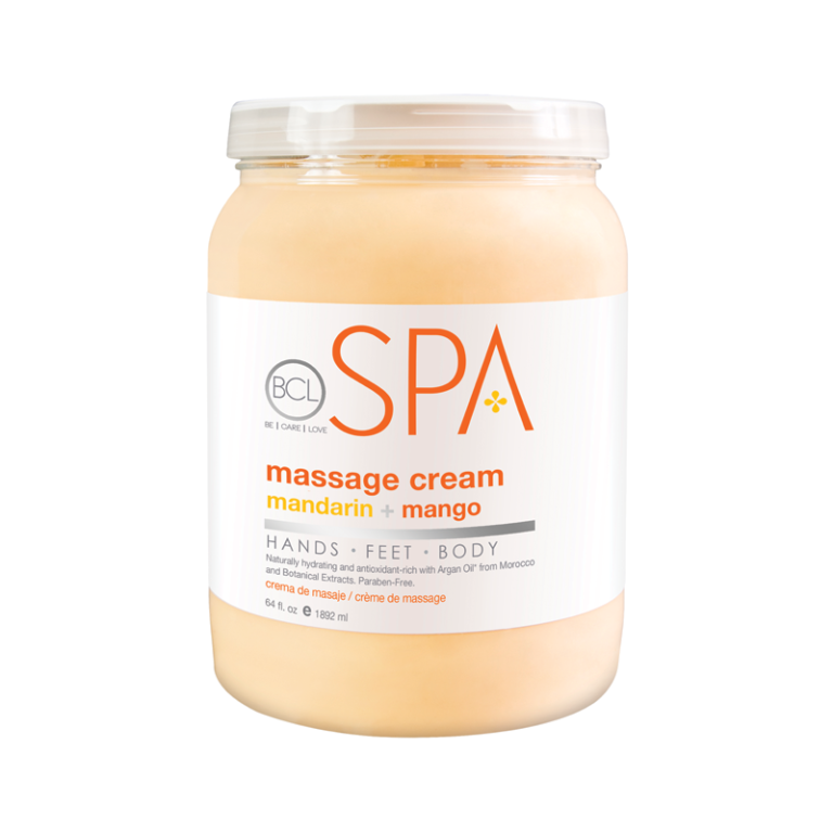 BCL SPA Massage Cream Mandarin + Mango 64oz-Beauty Zone Nail Supply