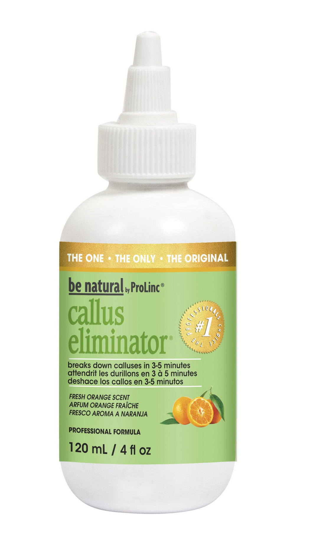 Be Natural Orange Callus Eliminator 4 oz-Beauty Zone Nail Supply