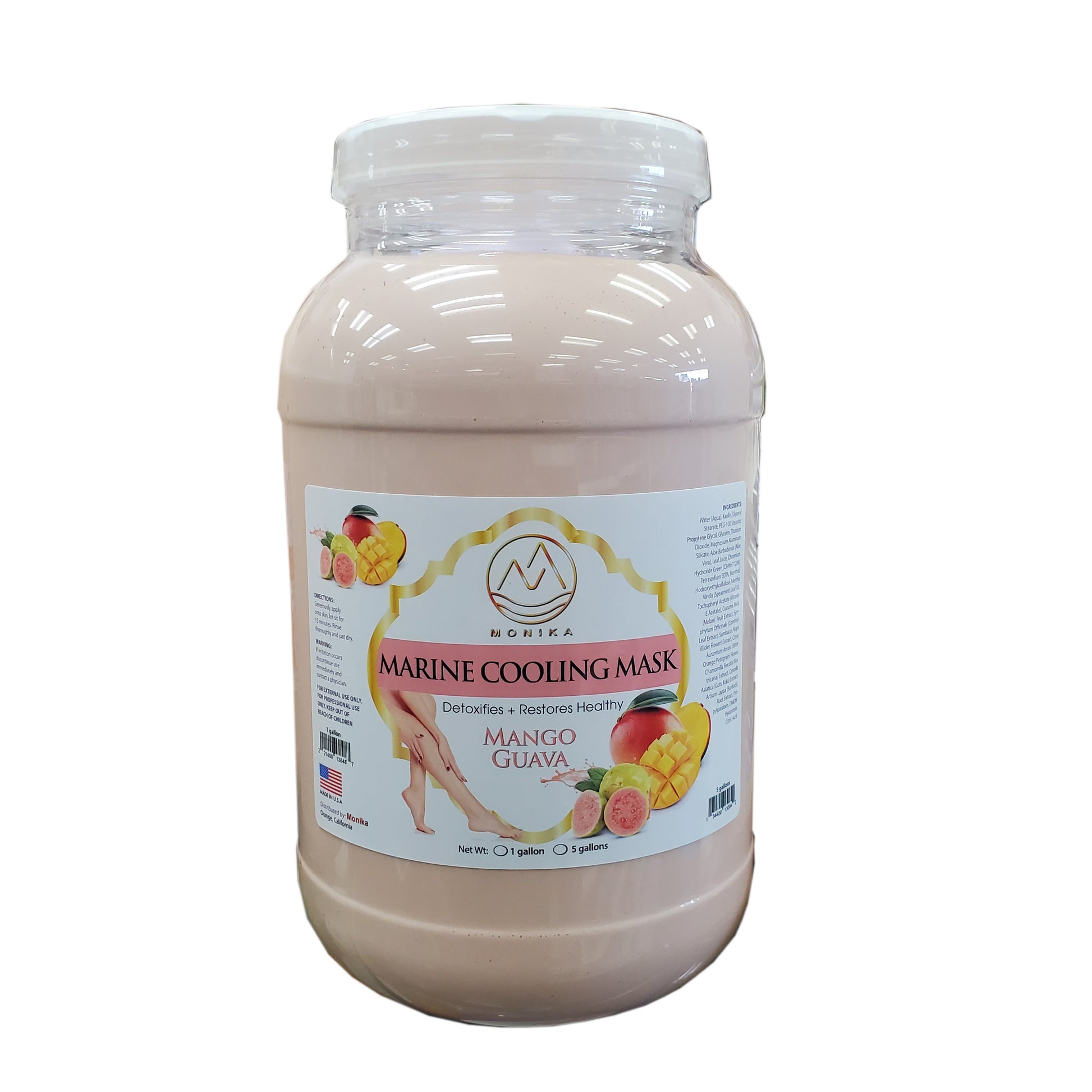 Monika Marine Mask Mango Guava Case 4 Gallon-Beauty Zone Nail Supply