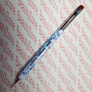 666 french brush blue mable w/tool size 10 - BeautyzoneNailSupply