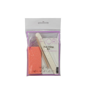 Fiori Pedicure Kit 4 (Sanding-Buffer-File-Pusher) #W20-Beauty Zone Nail Supply