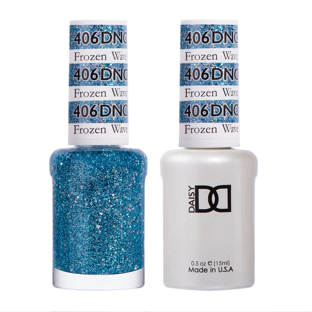 DND Duo Gel & Lacquer Frozen Wave #406-Beauty Zone Nail Supply