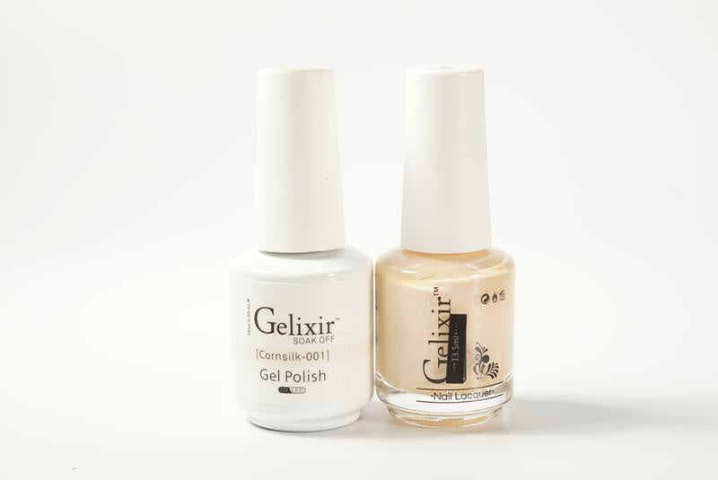 Gelixir Duo Gel & Lacquer Cornsilk 1 PK #001-Beauty Zone Nail Supply