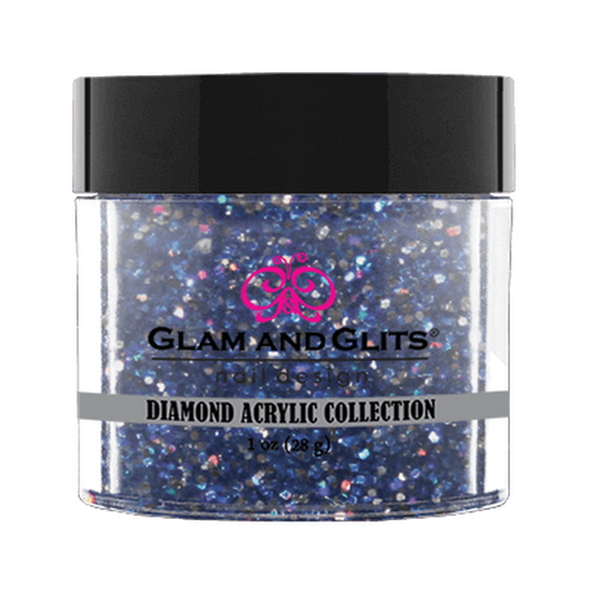 Glam & Glits Diamond Acrylic (Glitter) 1 oz Jet Set - DAC53-Beauty Zone Nail Supply