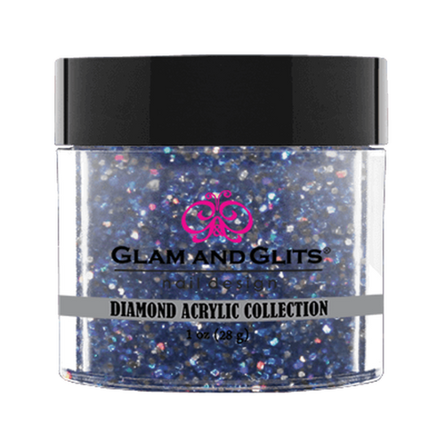 Glam & Glits Diamond Acrylic (Glitter) 1 oz Jet Set - DAC53-Beauty Zone Nail Supply
