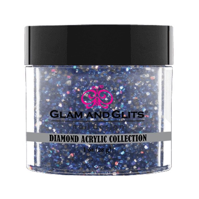 Glam & Glits Diamond Acrylic (Glitter) 1 oz Jet Set - DAC53-Beauty Zone Nail Supply