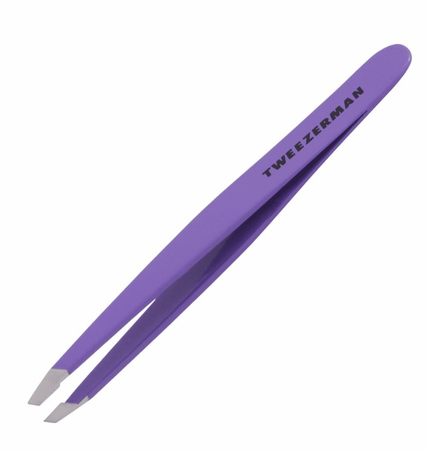Tweezerman Professional Slant Tweezer (Purple) #1230-BLP-Beauty Zone Nail Supply